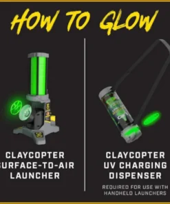 Caldwell ClayCopter UFO 110mm Glowing Targets – 50 Pack | 1243747 - Image 4