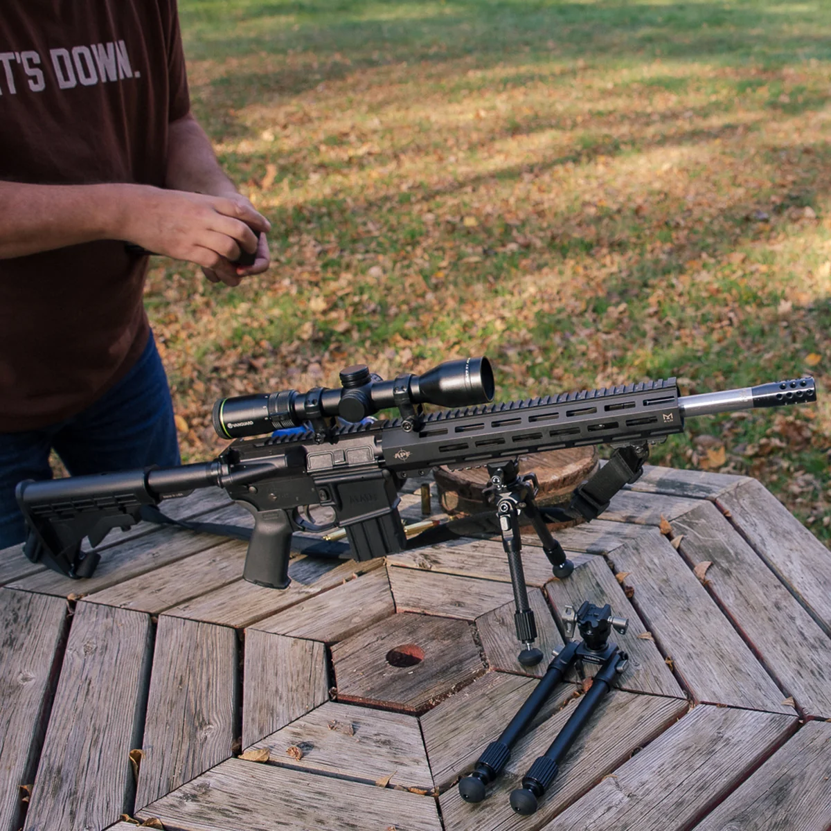 Vanguard EQUALIZER 1QSA | Aluminium Bipod 20–26.5cm - Image 2