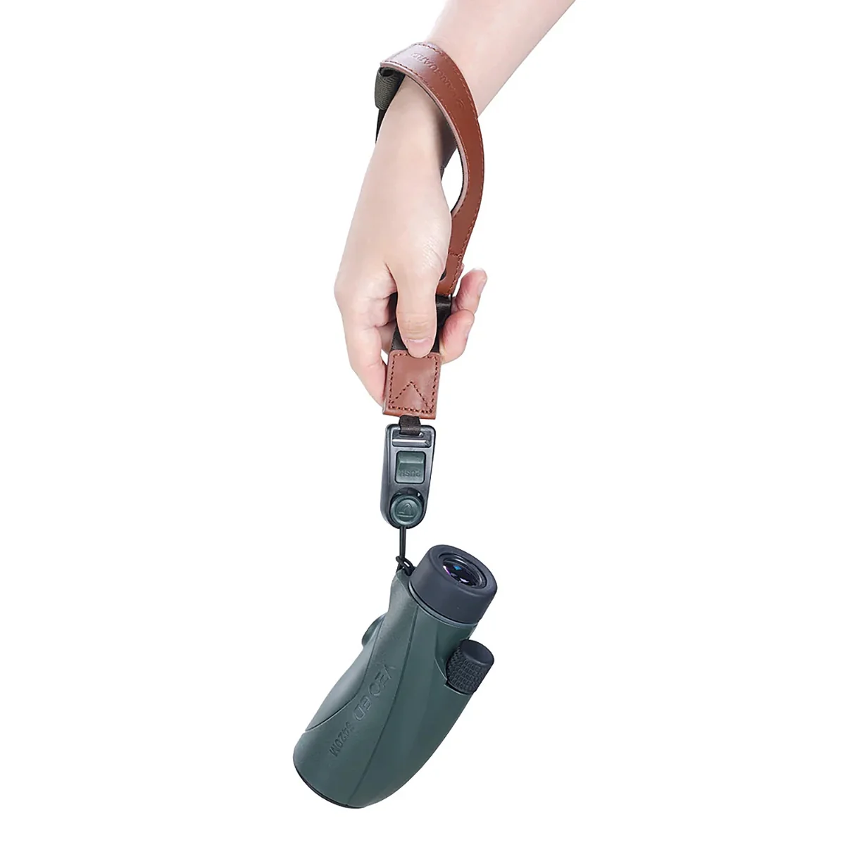 Vanguard VEO Optic Guard WS Wrist Strap with Quick Release System – Brown - Image 4