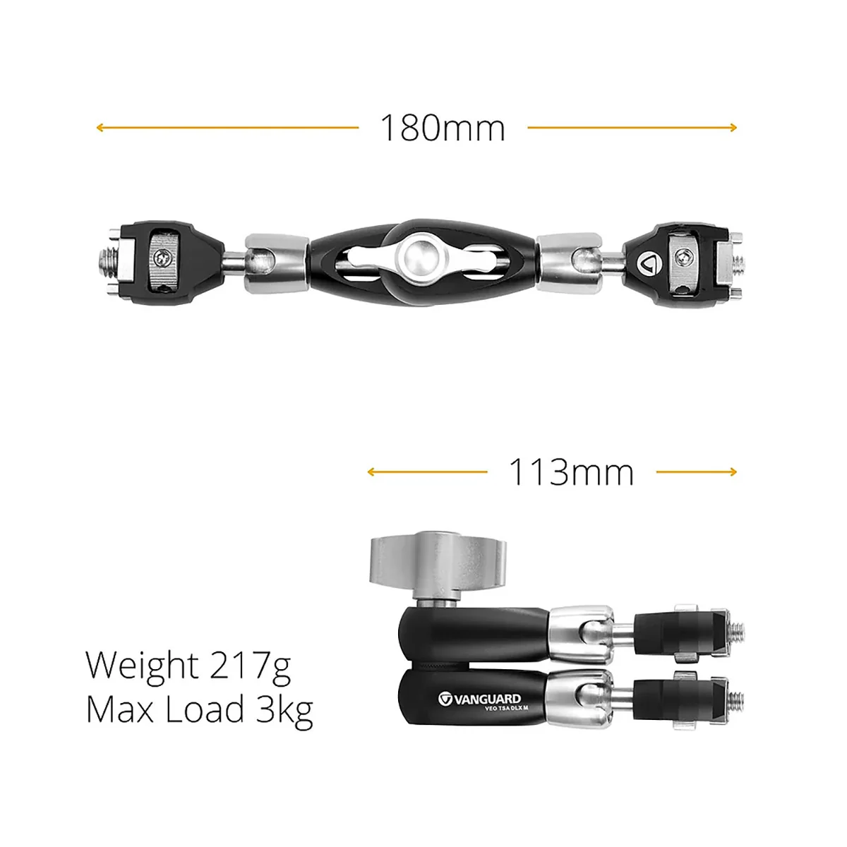 Vanguard VEO TSA DLX M Tripod Support Arm – Medium - Image 2