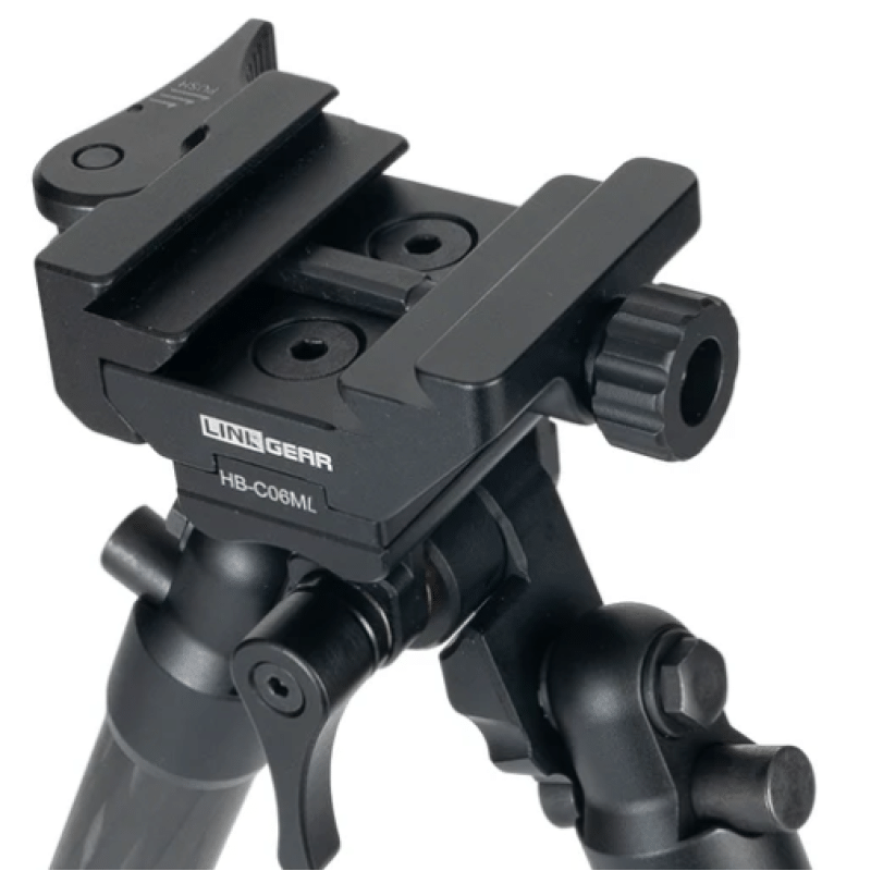 LinkoGEAR HB-C06ML Carbon Fiber Bipod 7.5"-25.9" 600mm Arca & Picatinny - Image 3