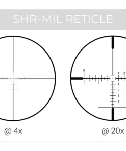 Maven CRS.3 - 4-20x50 FFP Riflescope SHR-W (MOA) Grey - Image 3