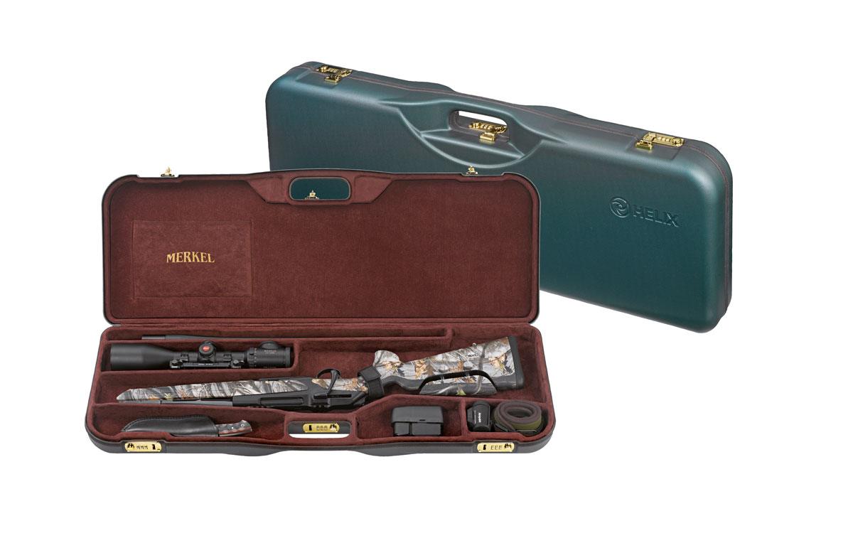 MERKEL HELIX RIFLE CASE FOR 2 BARREL GRN - Image 6