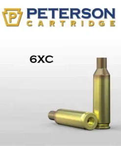 Peterson 6mm XC SRP Brass Cases – 50 Pack