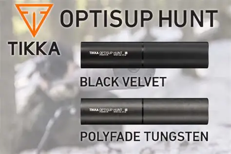 OPTISUP HUNT REFLEX SILENCER .25 CAL POLYFADE TUNGSTEN 18X1 - Image 3