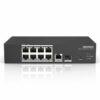 Hikvision DS-3T1310P-SI/HS 8-Port Smart Managed PoE Switch – 110W, Wide Temperature Range