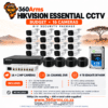Hikvision Essential CCTV 16 cameras | Budget