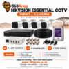 Hikvision Essential CCTV 4 cameras | Budget