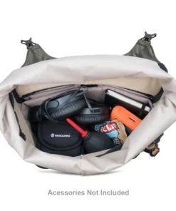 Vanguard VEO GO 46M KG Camera Backpack – Khaki Green (29 × 14 × 47 cm) - Image 8