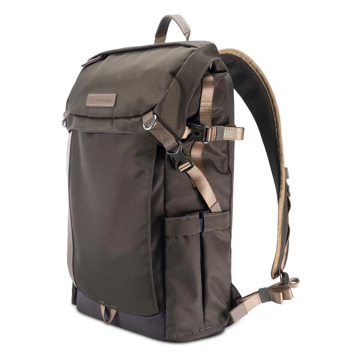 Vanguard VEO GO 46M KG Camera Backpack – Khaki Green (29 × 14 × 47 cm)