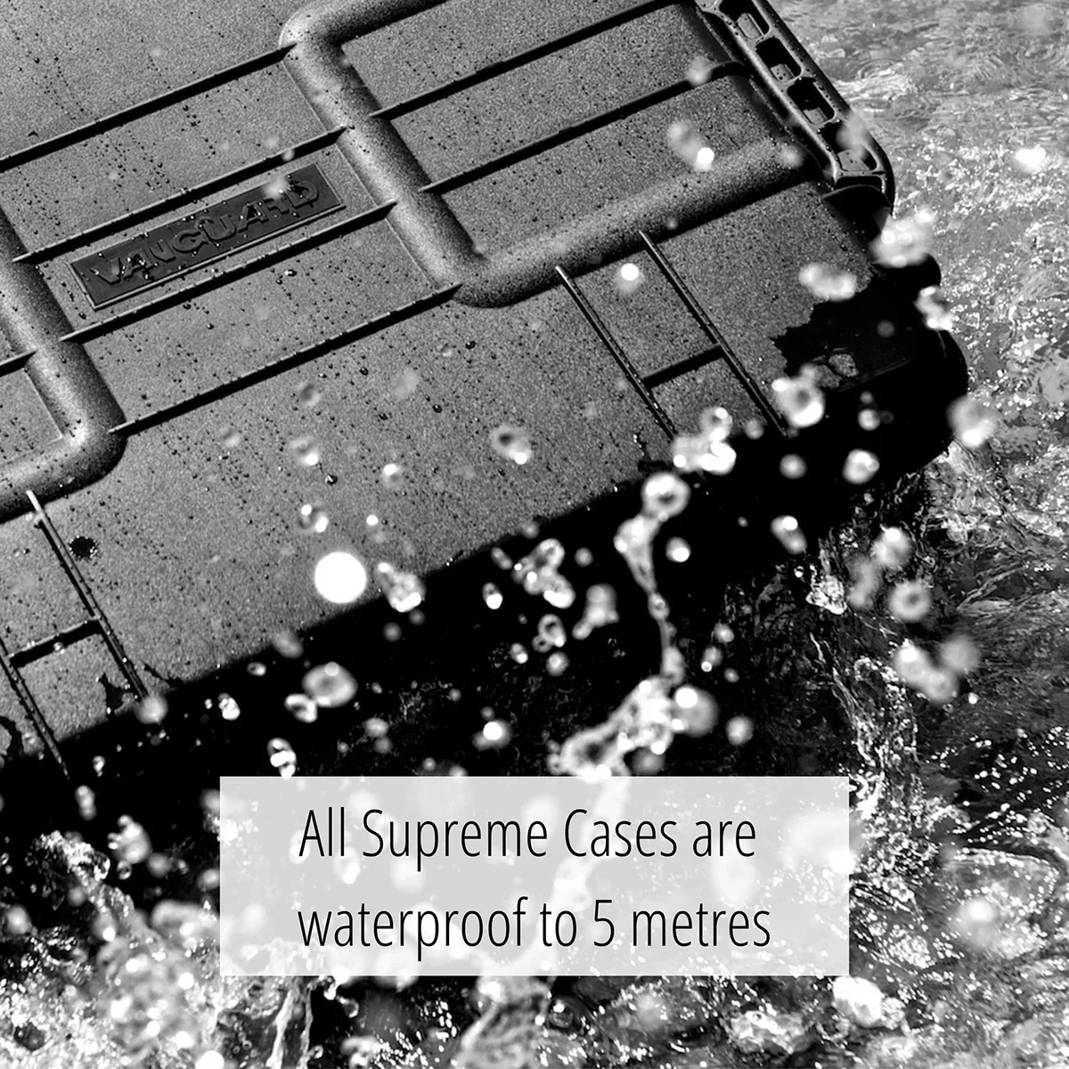 Vanguard SUPREME 46F Extreme Waterproof Hard Case with Customizable Foam Inserts – 55 × 44 × 22 cm - Image 7