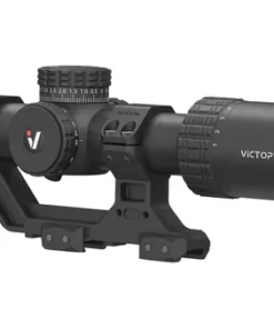 VictOptics S10 1-10x24i Fiber SFP LPVO Scope with High Picatinny Mount Kit OPSL139