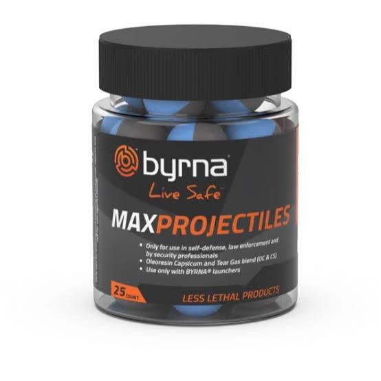 BYRNA SOLID KINETIC PROJECTILE .68 CAL 25 COUNT