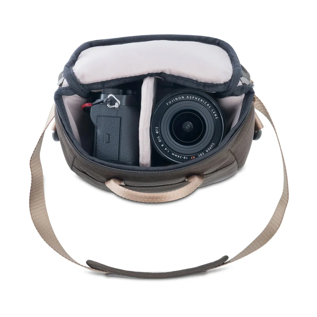 Vanguard VEO GO 15M KG 3-Litre Lightweight Shoulder Bag – Khaki - Image 4