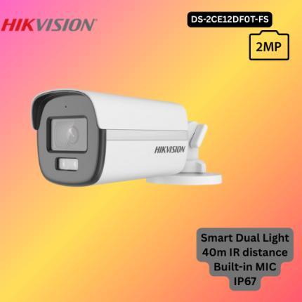 Hikvision DS-2CE12DF0T-LFS 2MP ColorVu Smart Hybrid Light Bullet Camera – 2.8mm - Image 4