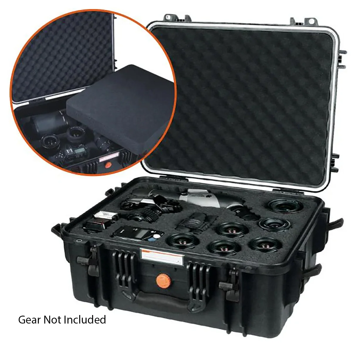 Vanguard SUPREME 46F Extreme Waterproof Hard Case with Customizable Foam Inserts – 55 × 44 × 22 cm - Image 6
