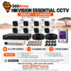 Hikvision Essential CCTV 8 cameras | Budget