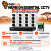 Hikvision Essential CCTV 16 cameras | Medium