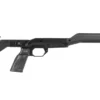 MDT HNT26 Chassis System – Remington 700 SA – Standard Forend – Folding Buttstock – Black Carbon Fiber