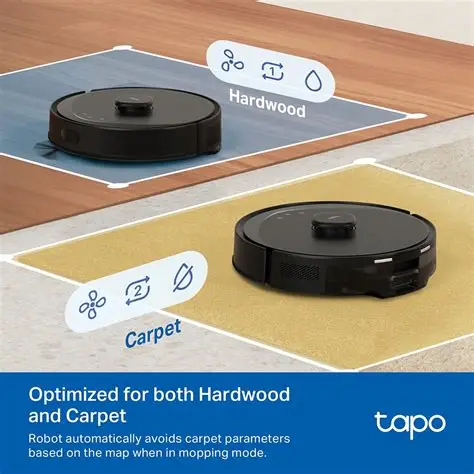TP-Link Tapo RV30 Max Plus Robot Vacuum & Mop – 5300Pa, Auto-Empty Dock - Image 3