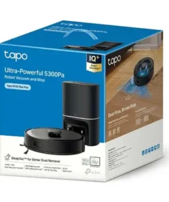 TP-Link Tapo RV30 Max Plus Robot Vacuum & Mop – 5300Pa, Auto-Empty Dock - Image 4