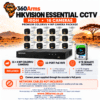 Hikvision Essential CCTV 16 cameras | High