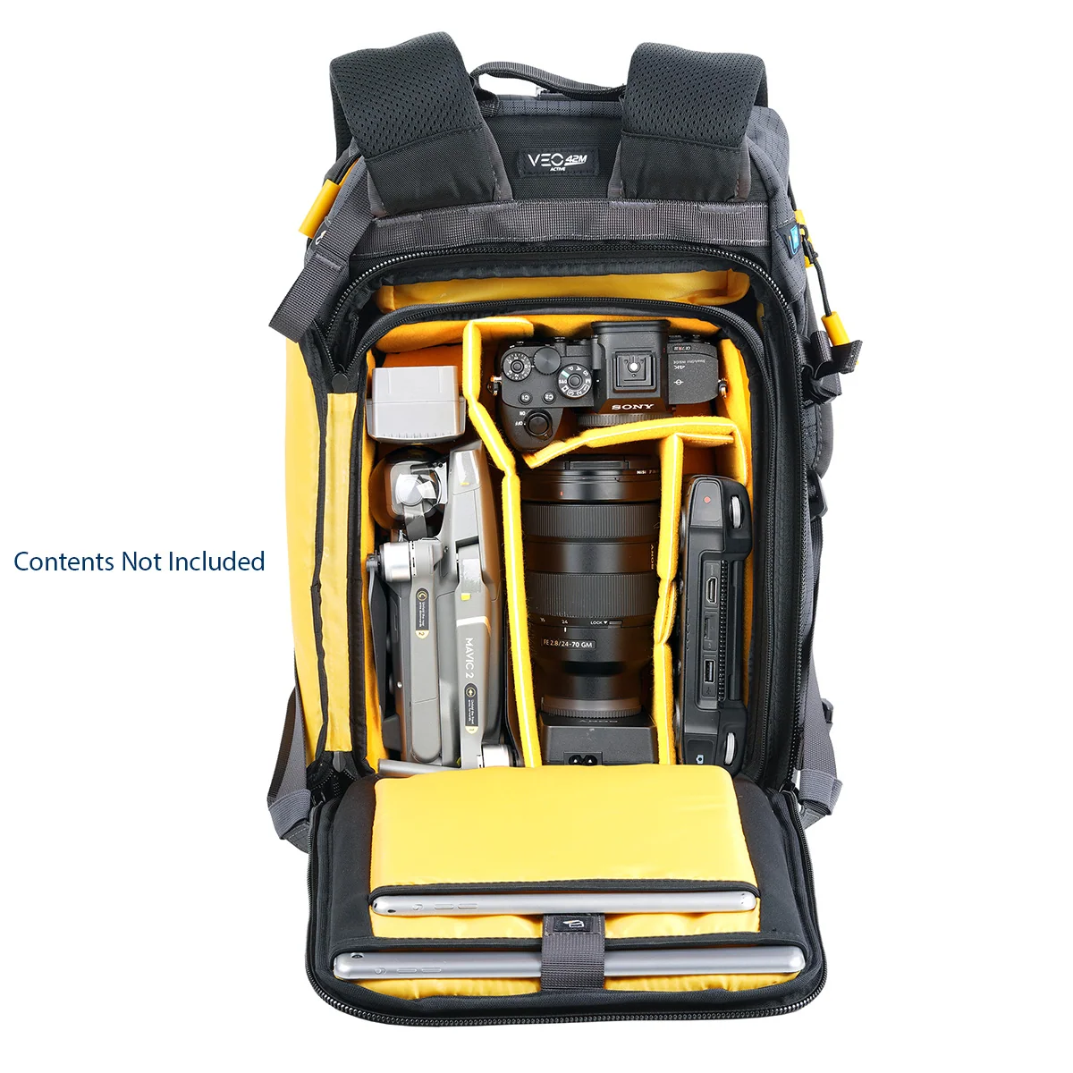 Vanguard VEO Active 42M Grey Camera Backpack with USB Charger Connector - Image 10