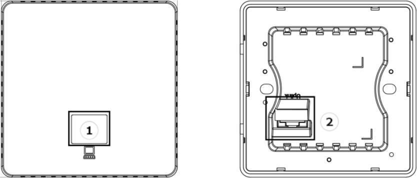 Hikvision DS-3WAP521-SI AC1200 Dual-Band In-Wall Wi-Fi Access Point - Image 3